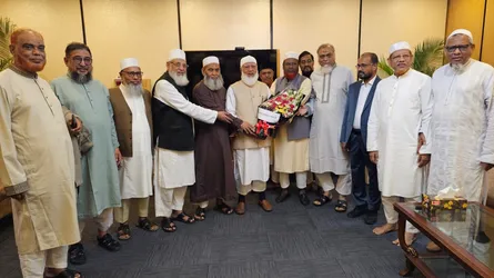 বিদেশ সফর শেষে আমীরে জামায়াতের ঢাকা প্রত্যাবর্তন